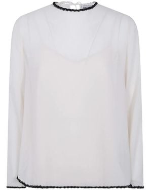 Semicouture Florinda Bluse - Wit