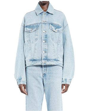 Agolde Denim Jackets - Blauw