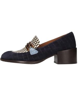 Chie Mihara Schoenen ,Veelkleurig ,Leer Quesua Loafers - Blauw
