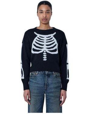 VAQUERA Round-Neck Knitwear - Azul