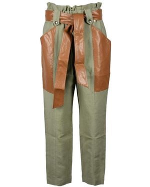 Twinset Straight Pants - Green