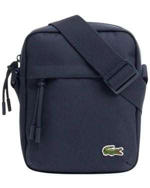 Lacoste Cross Body Bags - Blu