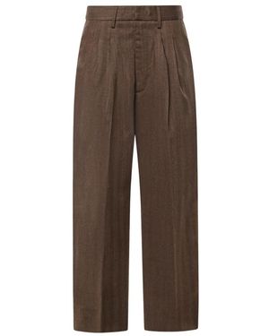 Dondup Wide Trousers - Marron