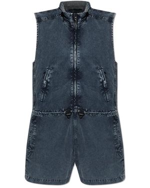 DIESEL Jumpsuits & Playsuits ,Blauw ,Jumpsuits & Playsuits