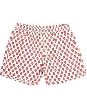 Mc2 Saint Barth Micro Strawberry Swimshorts - Rot