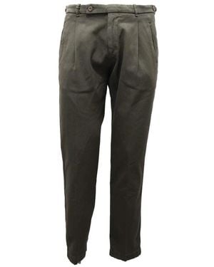 Berwich Slim-Fit Trousers - Grey