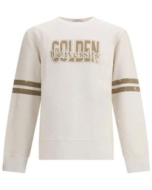 Golden Goose Sweatshirts - Blanc