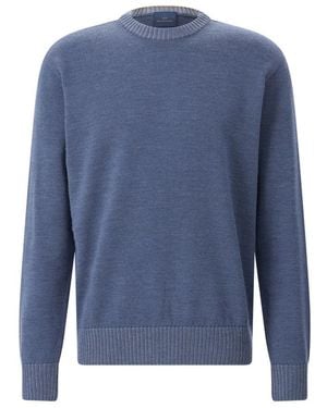 Paul & Shark Round-Neck Knitwear - Blu