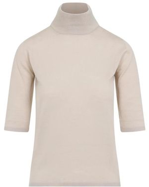 Max Mara Turtlenecks - Natural