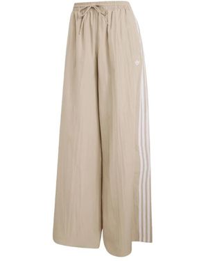 adidas Fitness ,Polyester Firebird Adilenium Trainingsbroek - Naturel