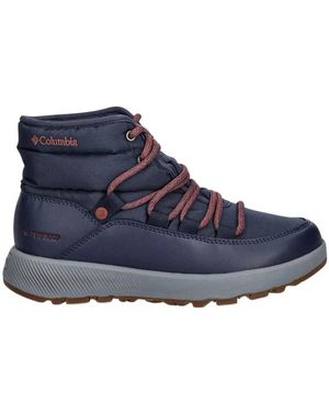 Columbia Fitness ,Blauw ,Leer Slopeside Village Omni-Heat Mid
