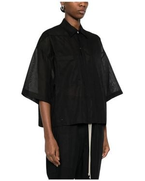 Rick Owens Shirts - Negro