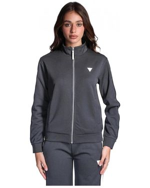 Guess Marlene Zip Sweatshirt - Grijs