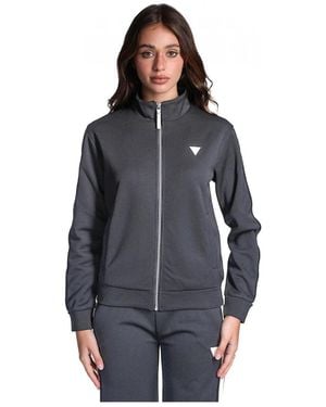 Guess Marlene Zip Sweatshirt - Grijs