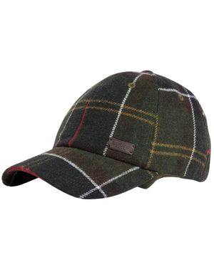 Barbour Galingale Tartan Cap - Grün