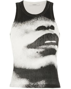 Givenchy Tops ,Zwart ,Top - Grijs