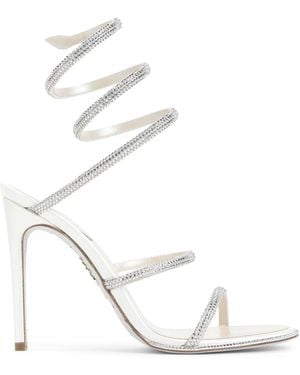 Rene Caovilla High Heel Sandals - White
