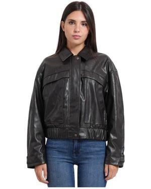 ONLY Leather Jackets - Nero