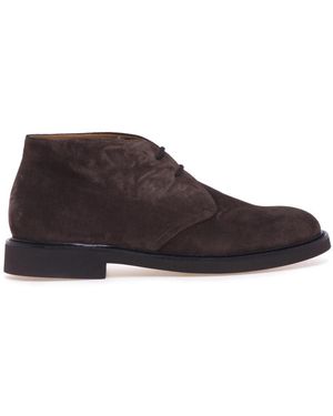 Doucal's Schnürstiefel - Braun