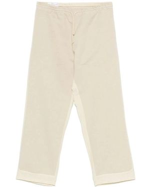 RANRA Straight Trousers - Natural