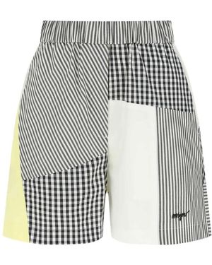 MSGM Short Shorts - White