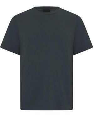 Moncler T-Shirt Met Geborduurd Logo - Zwart