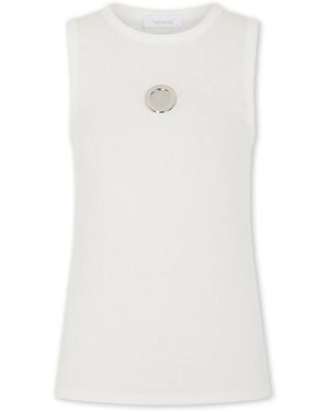 Rabanne Sleeveless Tops - White