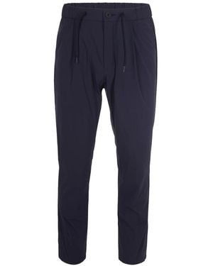 Herno Straight Trousers - Blue