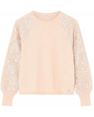 GUSTAV Round-Neck Knitwear - Natural