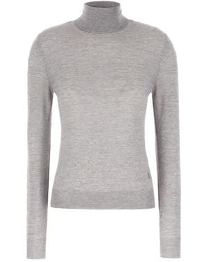 Saint Laurent Turtlenecks - Grey