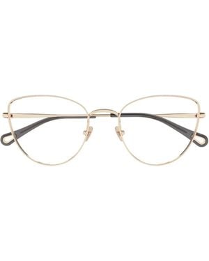 Chloé Accessoires ,Ch 0319O Cat-Eye Frame - Metallic