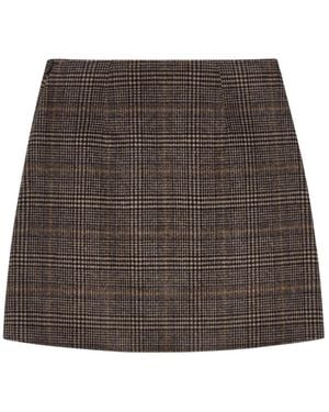 BUSNEL Short Skirts - Marrone