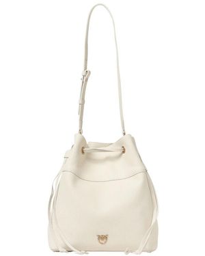 Pinko Bucket Bags - Natural