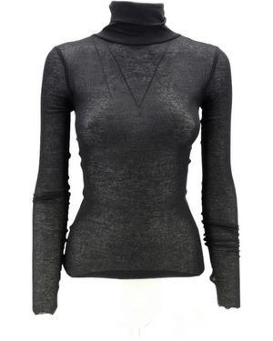Bomboogie Long Sleeve Tops - Nero