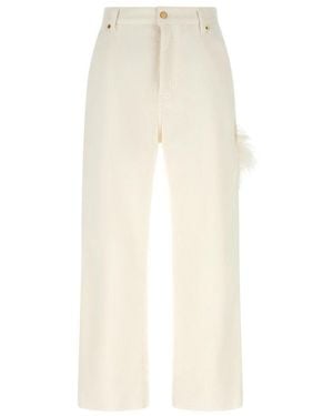 DARKPARK Wide Trousers - Blanco