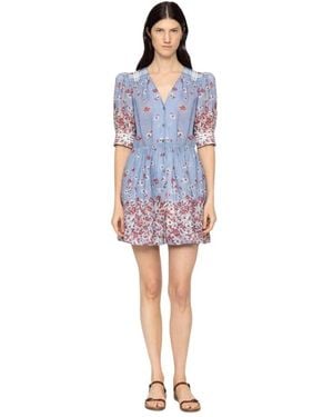 Sea Short Dresses - Azul