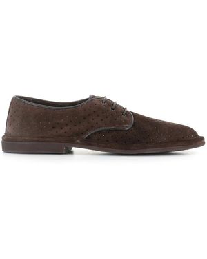 Alexander Hotto Laced Shoes - Marrone