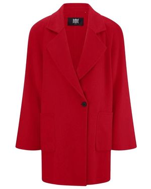 Riani Double-Breasted Coats - Rood