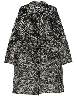Liu Jo Single-Breasted Coats - Black