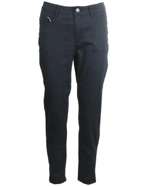 Cro Slim-Fit Trousers - Blue