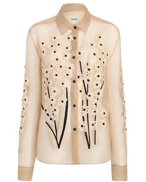 KHAITE Overhemden ,Shirt - Naturel