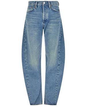 Agolde Jeans ,Blauw ,Katoen Spiral Jean