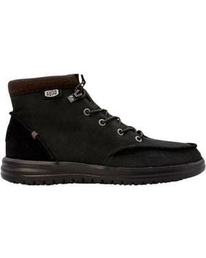 HEYDUDE Lace-Up Boots - Nero