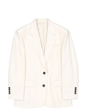 Brunello Cucinelli Blazers - Blanc