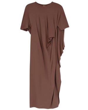 Loewe Viscose Blend Dress - Braun