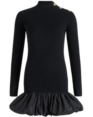 Patou Knitted Dresses - Zwart