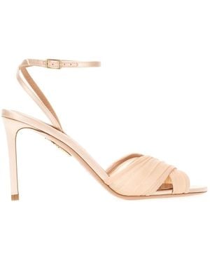 Aquazzura High Heel Sandals - Metallic