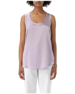 Brunello Cucinelli Sleeveless Tops - Viola