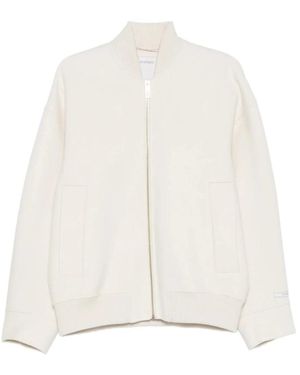 Sportmax Jassen ,Wit ,Wol Spxondata Bomberjack