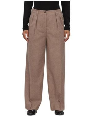 Filippa K Wide Hosen - Braun